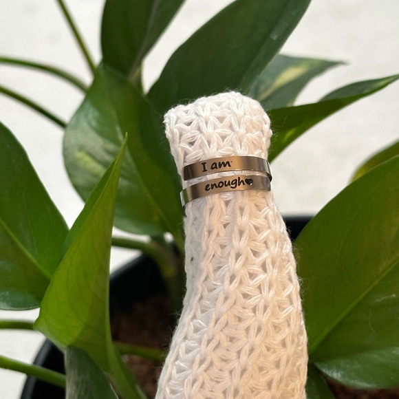 I Am Enough Empowerment Ring ๐ - Picture 12 of 16